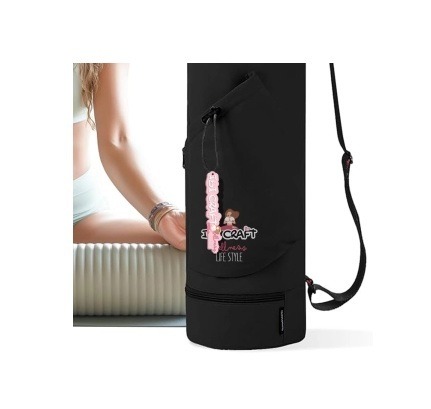 BOLSO P/MATT DE YOGA BLACK IBICRAFT